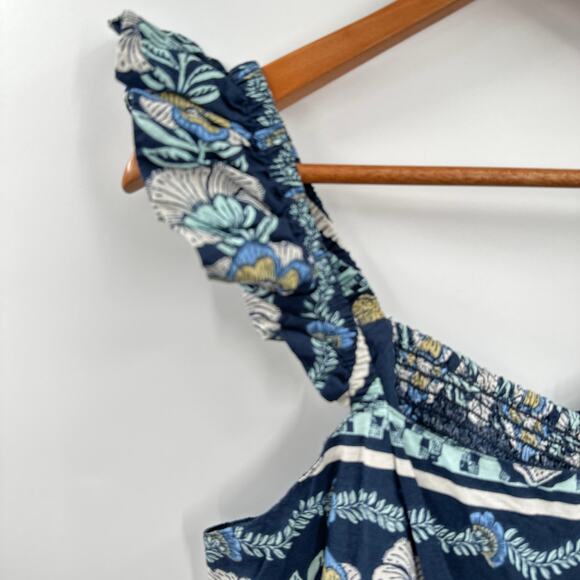 FREE PEOPLE NWT Bali Albright Jumpsuit in Navy Combo // XS - Picture 6 of 14